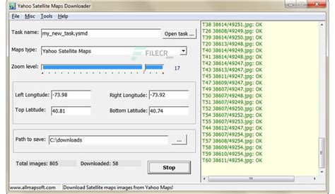 Allmapsoft Yahoo Satellite Maps Downloader 6602 Filecr