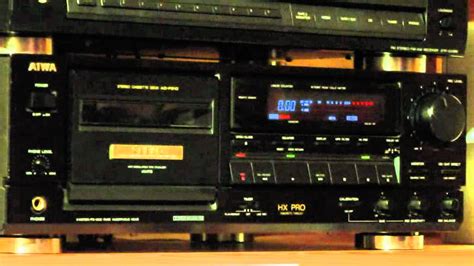 Aiwa AD F910 Cassette Deck YouTube