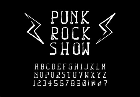 Punk Rock Fonts