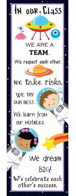 SPACE theme classroom decor, banners, posters, clip charts, PowerPoints ...