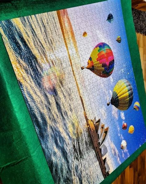 Hot Air Balloon Puzzles Hobbies Toys Toys Games On Carousell