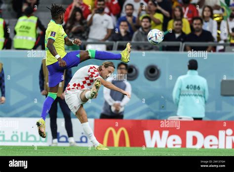 Doha Qatar Th Dec Fred Brazil Player During A Match Against