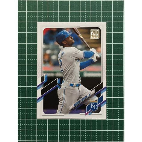 ★topps Mlb 2021 Update Us216 Michael Taylor Kansas City Royals ベースカード