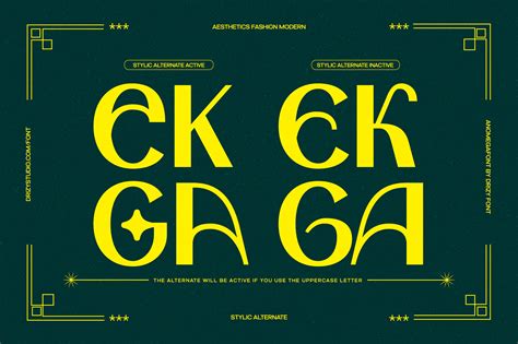 Anomega A Display High Contrast Sans Serif Font Drizy Studio