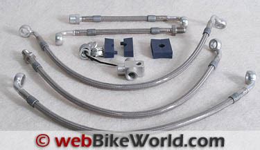 Stainless Steel Brake Line Upgrade - webBikeWorld