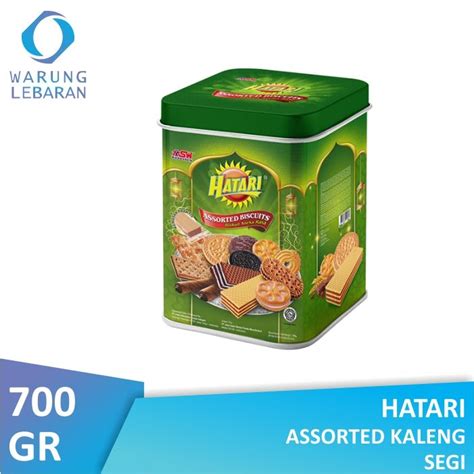 Hatari Assorted Biscuits Tin 700 GR Biskuit Kaleng Lebaran Lazada