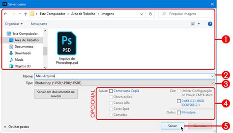 Como Salvar Arquivos No Photoshop Salvando Imagens Lucas Charnyai