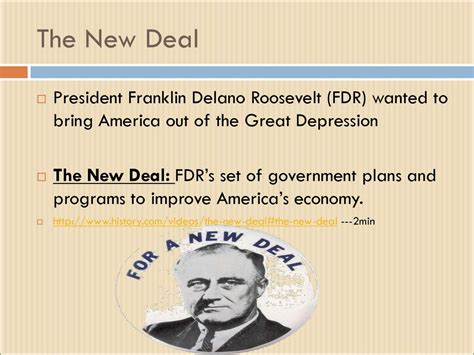 The New Deal Ppt Download