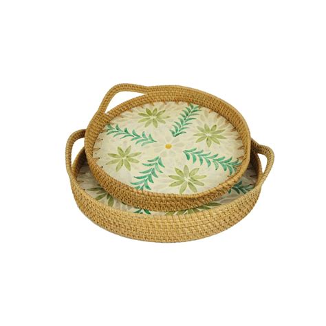 Rattan Shell Tray Thai Forward