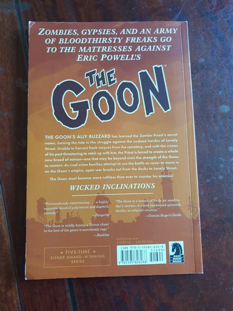 THE GOON VOLUME 5 WICKED INCLINATIONS 2ND EDITION By Eric Powell