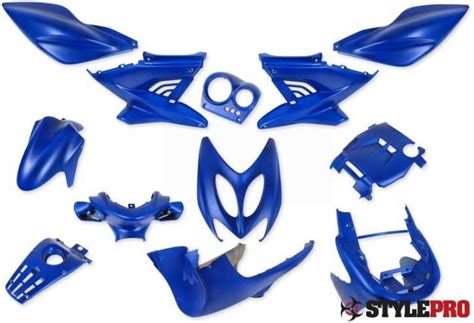 body kit Verkleidungsset Blau Matt für AEROX MBK NITRO 12 teilig