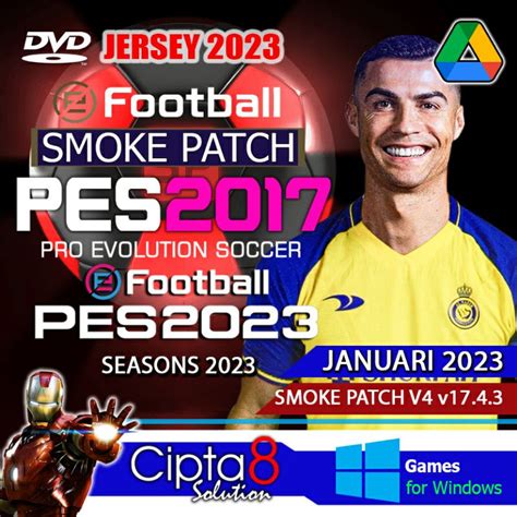 Jual Pes Smoke Patch V Season Pro Evolution Soccer