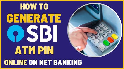 How To Generate Sbi Debit Card Atm Pin Online Through Net Banking