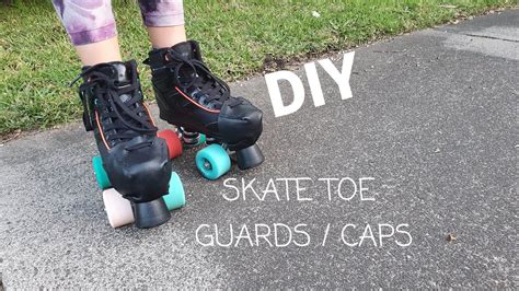 DIY Roller Skate Toe Guards Toe Caps D4u DIYs4you YouTube