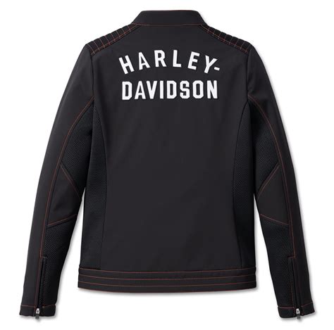 98402 23vw Harley Davidson Women´s Mesh Jacket Forever Harley Black At Thunderbike Shop