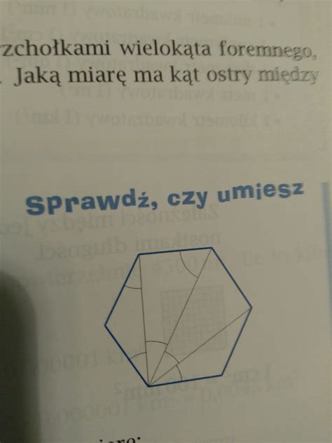 Bardzo Prosz O Pomoc Zadanie Potrzebne Na Jutro Na Rysunku