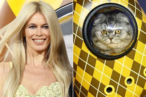 Claudia Schiffer's Cat Steals the Show at “Argylle” Premiere — See the ...