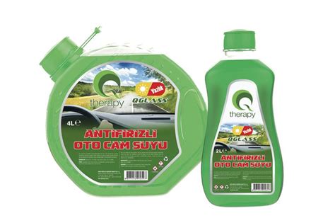 Qtherapy Yazl K Antifirizli Oto Cam Suyu Dish Soap Bottle Soap