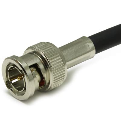 Bnc High Definition Crimp Crimp Plug True Ohm G Coax Connectors