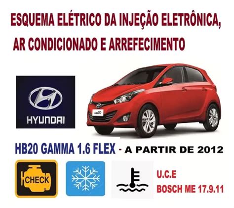 Esquema Elétrico Injeção Ar E Arre Hb20 1 6 Gamma Me 17 9 11