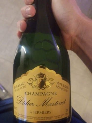 Didier Martinet Blanc de Blancs Brut Champagne Premier Cru Vivino België