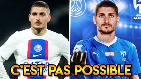 Verratti Va Quitter Le PSG Verratti Va Rejoindre Al Hilal Pour 30M