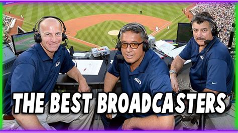 The Best Broadcasters In Baseball Youtube