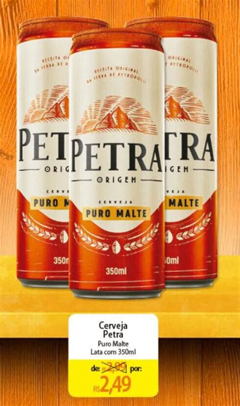 Cerveja Petra Puro Malte Lata Ml Oferta Na Atacad O