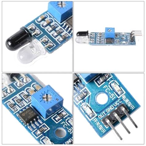 Sensor De Obstaculos Infrarrojo Fc Am Electronic Tienda