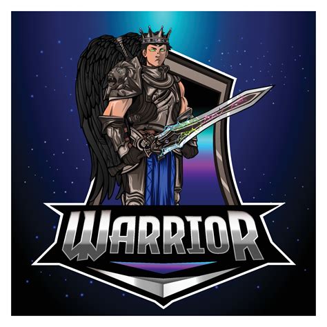 Modern Warrior Logo Template 10755997 Vector Art At Vecteezy