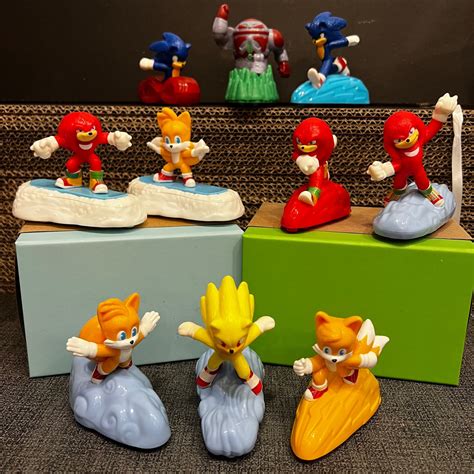 Mcdonalds Sonic The Hedgehog Happy Meal Toys Sonic The Hedgehog