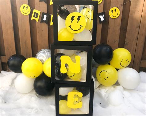 One Happy Dude Balloon Boxes One Happy Dude Birthday Party Decorations