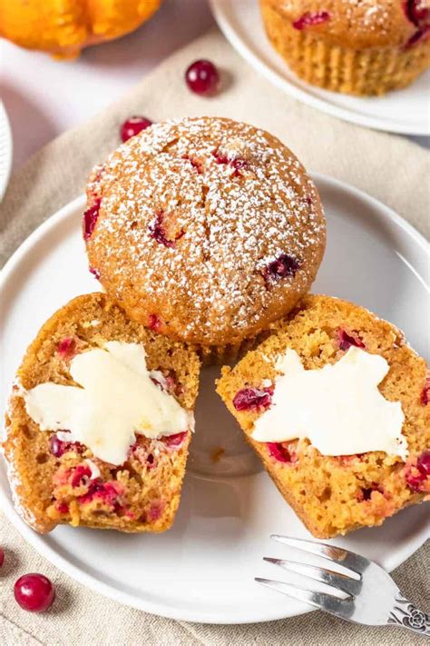 Libby S Pumpkin Muffins With Cranberries Cookrita