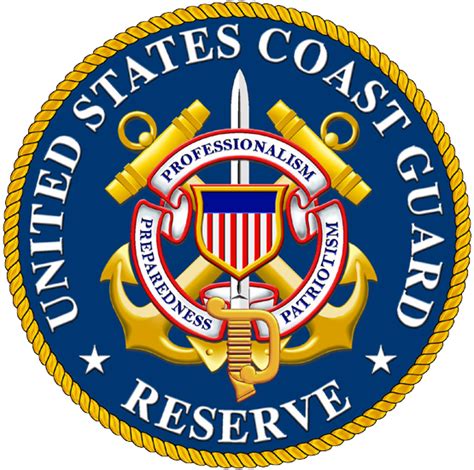 File United States Coast Guard Reserve Emblem Png Wikimedia Commons