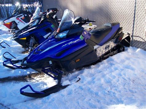 Used 2006 Yamaha Rs Rage Team Yamaha Blue White Snowmobiles In