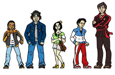 Karate Kid Character Designs for Animated TV Show by Comic-Engine-Alex ...