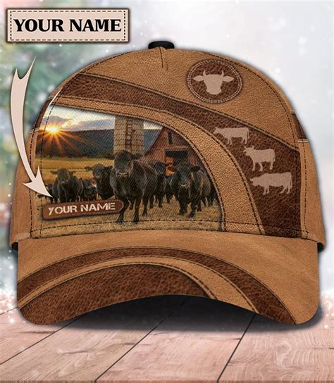 Aio Pride Custom Text Cow Classic Cap Aio Pride Gifts For Farmers