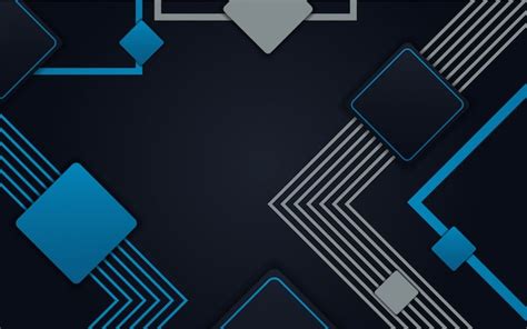 Premium Vector | Abstract dark blue geometric background