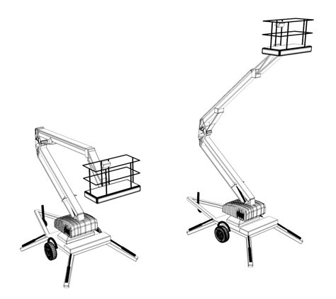 Cherry Picker 3d Model 29 Unknown C4d Obj Fbx 3ds Free3d