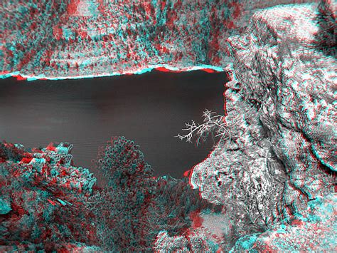 Nude Anaglyphs Red Canyon Flaming Gorge Utah Flaming Gorge A