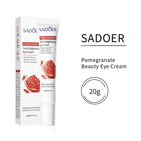 SADOER Brightening Eye Cream Vitamin C Krim Mata Panda Kantung Mata 20g