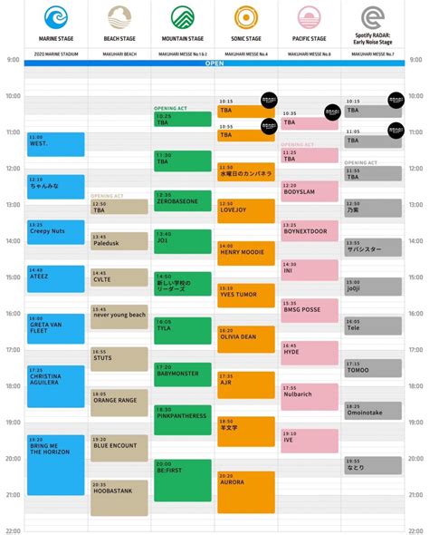 「summer Sonic 2024」タイムテーブル発表 羊文学 ソニーミュージックオフィシャルサイト