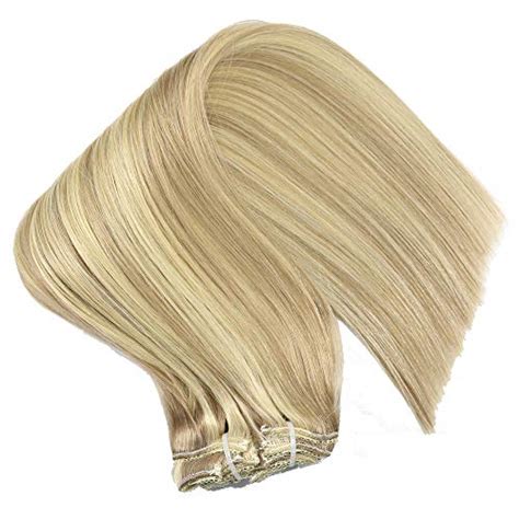 Eufficco Real Human Hair Lace Clip In Hair Extensions 18inch Finish At