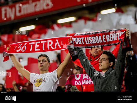 Lisbon 03 01 2018 Sport Lisboa E Benfica Received Sporting Clube De