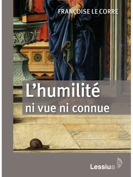 Lhumilité ni vue ni connue Editions jésuites