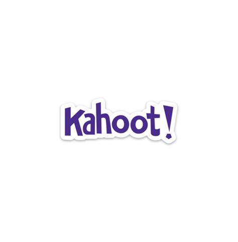 Kahoot! logo sticker – Kahoot! Shop