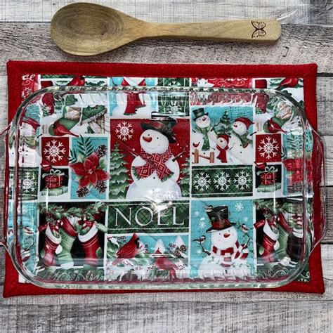 Christmas Hot Pads Etsy