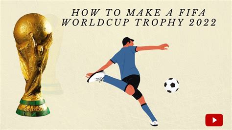 How To Make A Fifa World Cup Trophy Sample With Cardboard Youtube