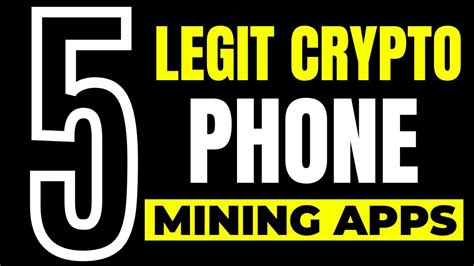 Legit Crypto Mining Apps Best Mining App Best Mining App For