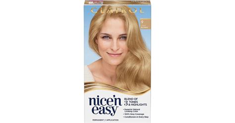 Clairol Nice N Easy Light Blonde Hair Coloring Compare Prices